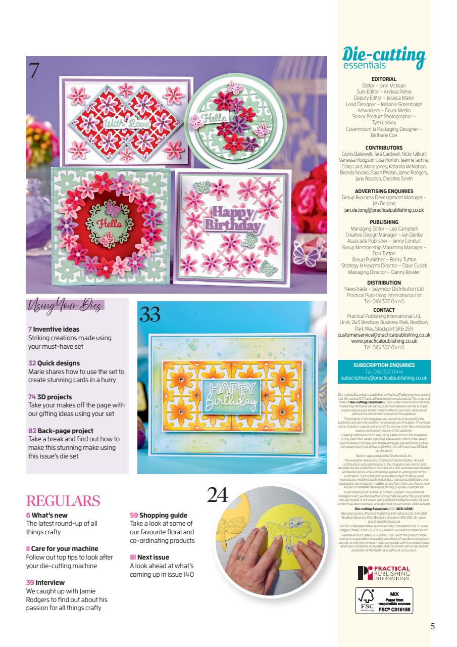 Die-Cutting Essentials Preview Pages