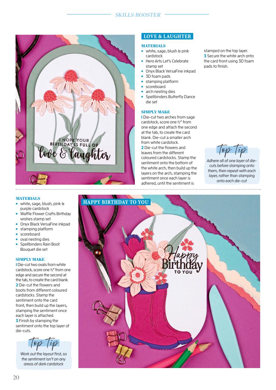 Die-Cutting Essentials Preview Pages