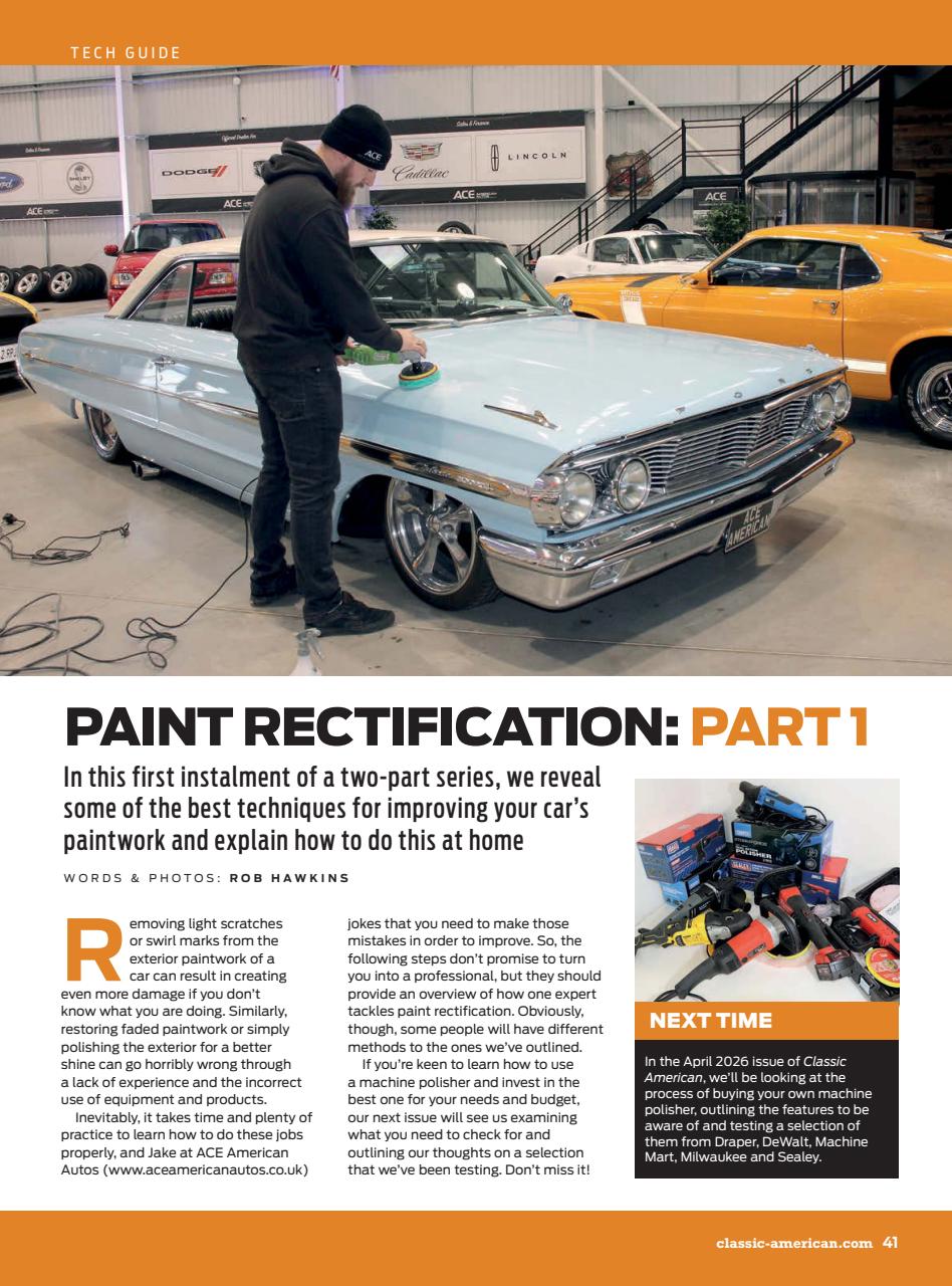 Classic American Magazine Preview Pages