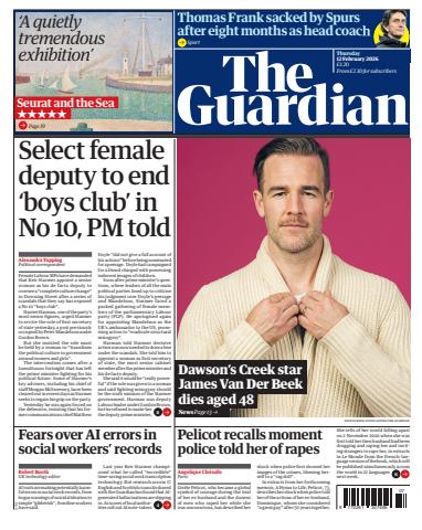 The Guardian Newspaper issue Thursday, 12 February 2026