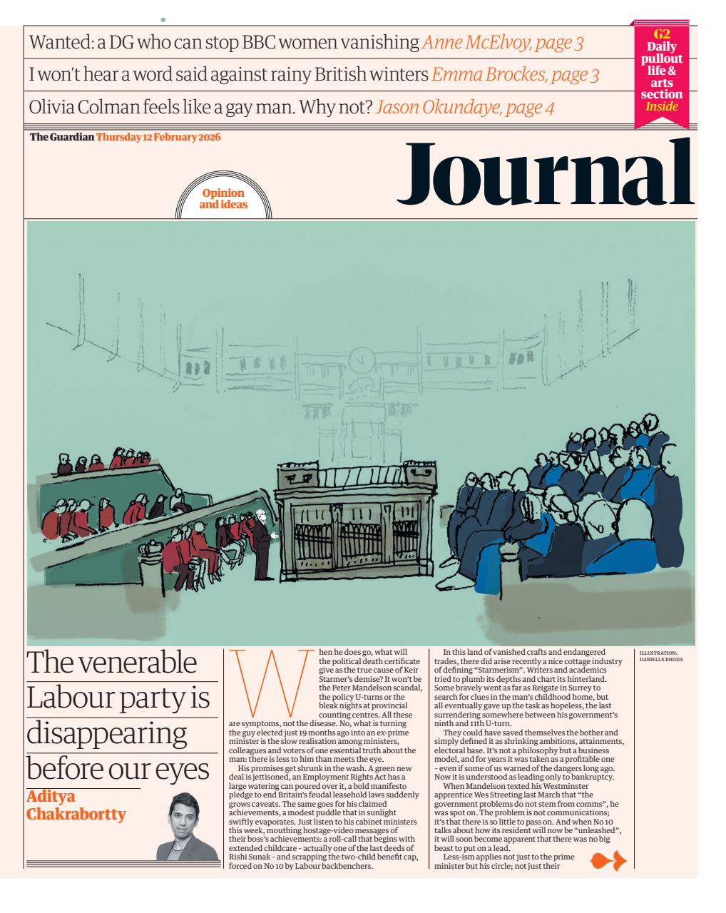 The Guardian Newspaper Preview Pages
