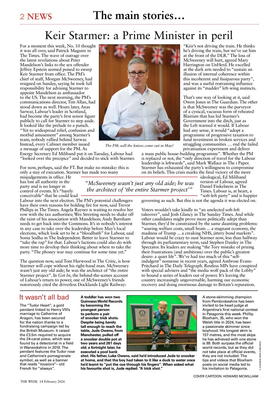 The Week Preview Pages