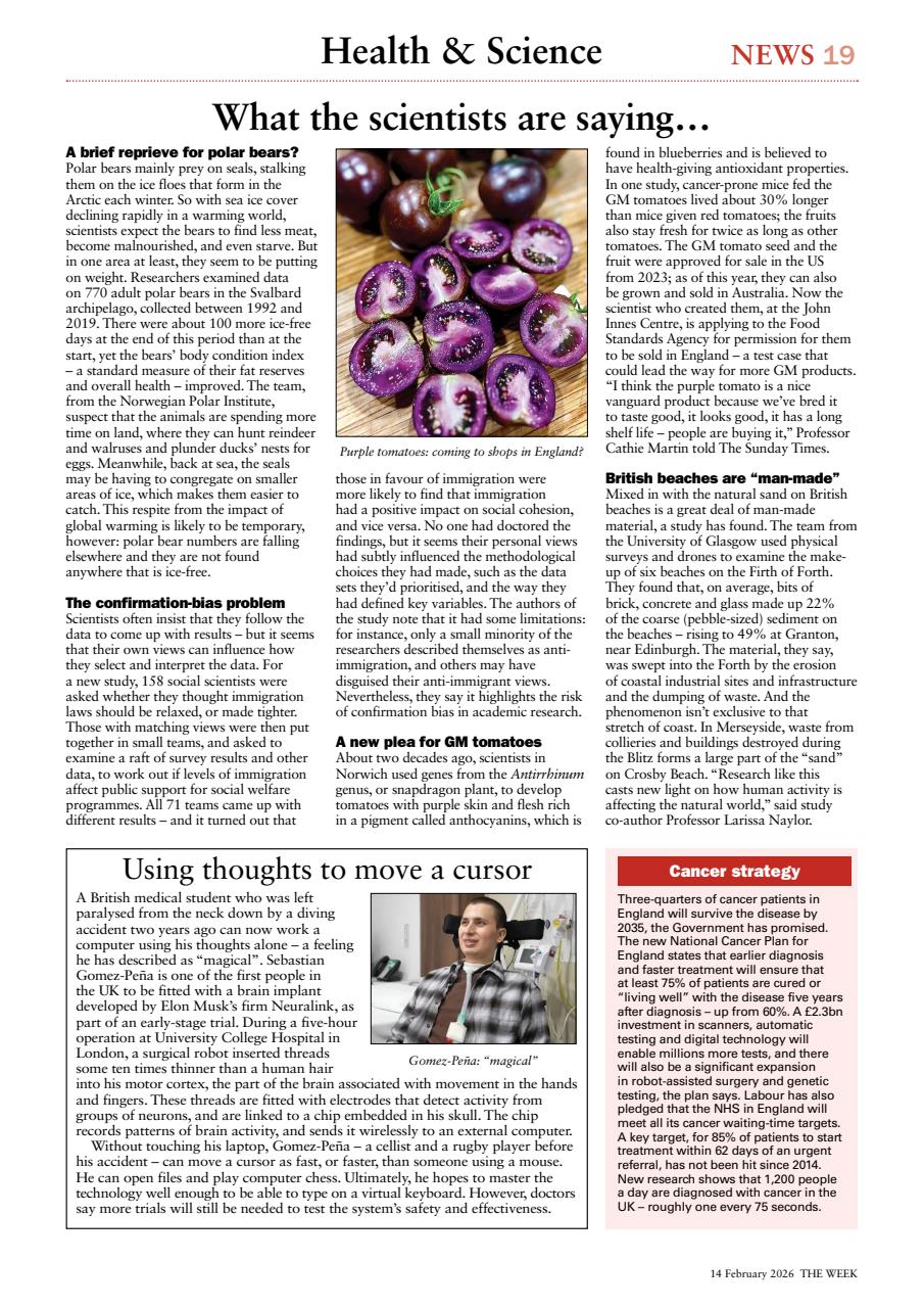 The Week Preview Pages