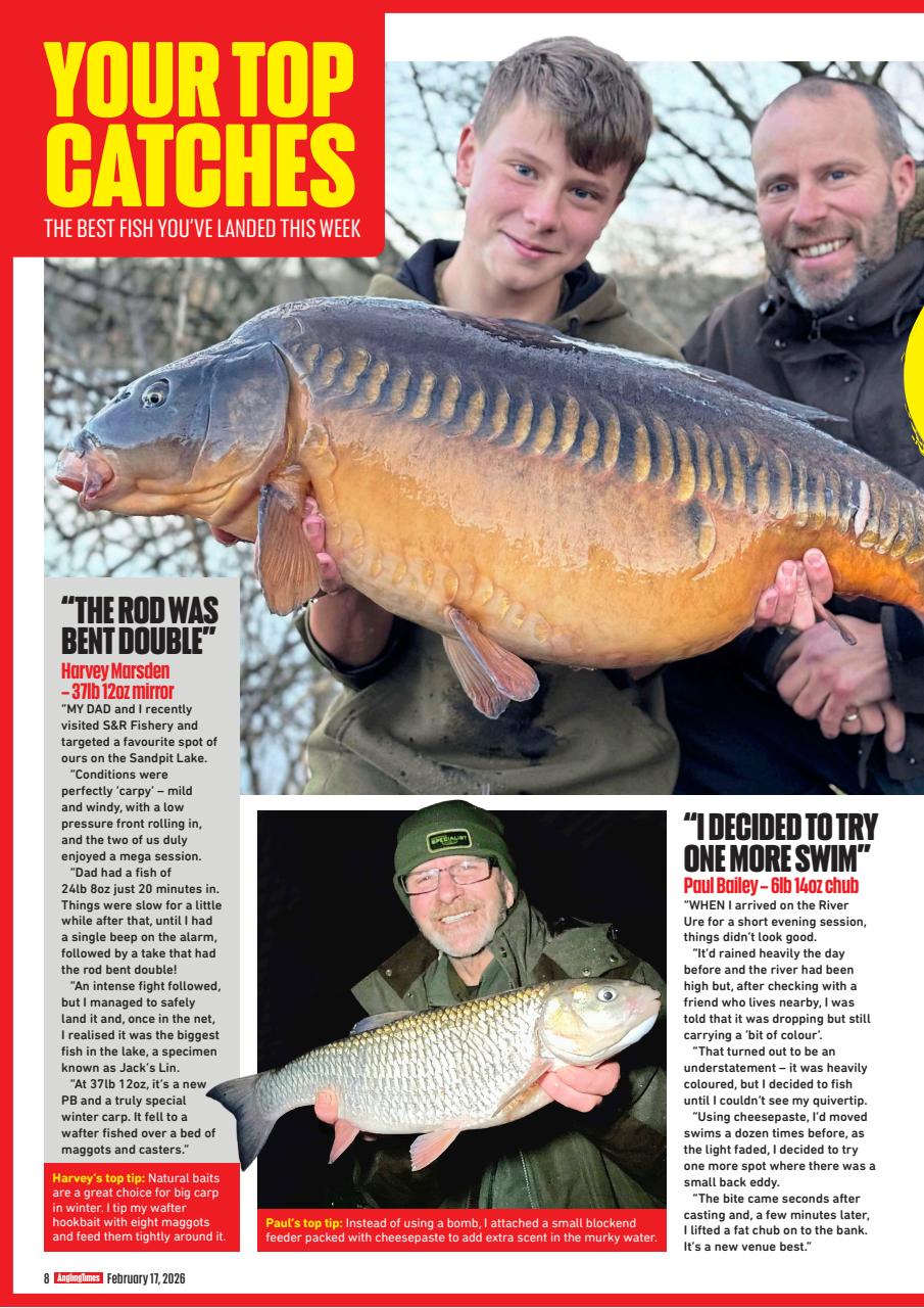 Angling Times Preview Pages