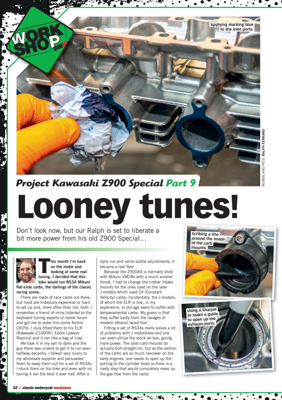 Classic Motorcycle Mechanics Preview Pages