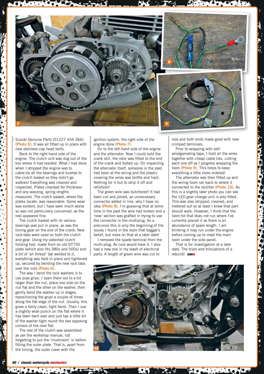 Classic Motorcycle Mechanics Preview Pages