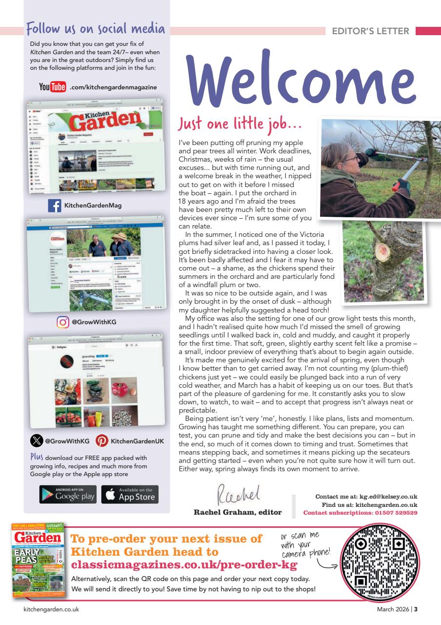 Kitchen Garden Magazine Preview Pages