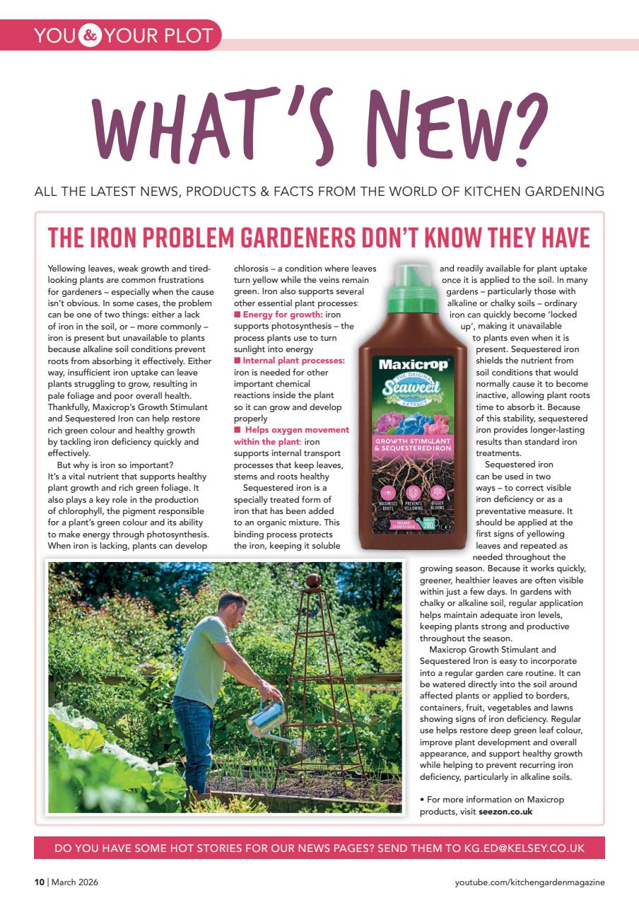 Kitchen Garden Magazine Preview Pages