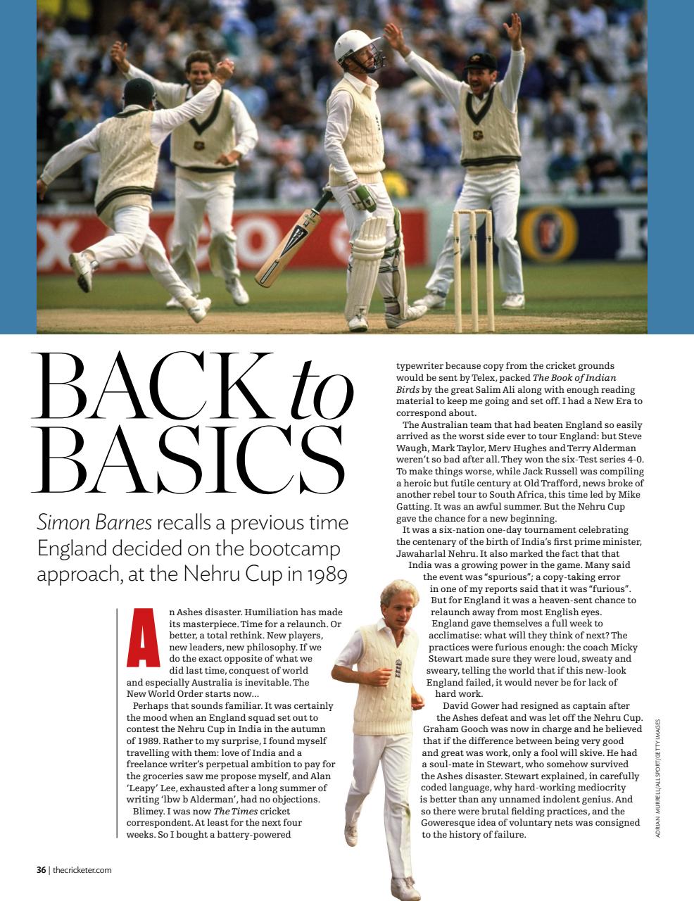 The Cricketer Magazine Preview Pages