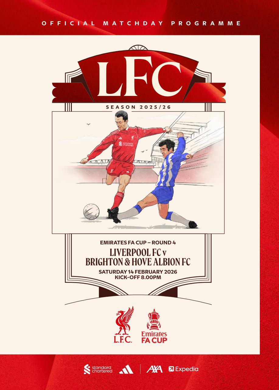Liverpool FC Programmes Preview Pages