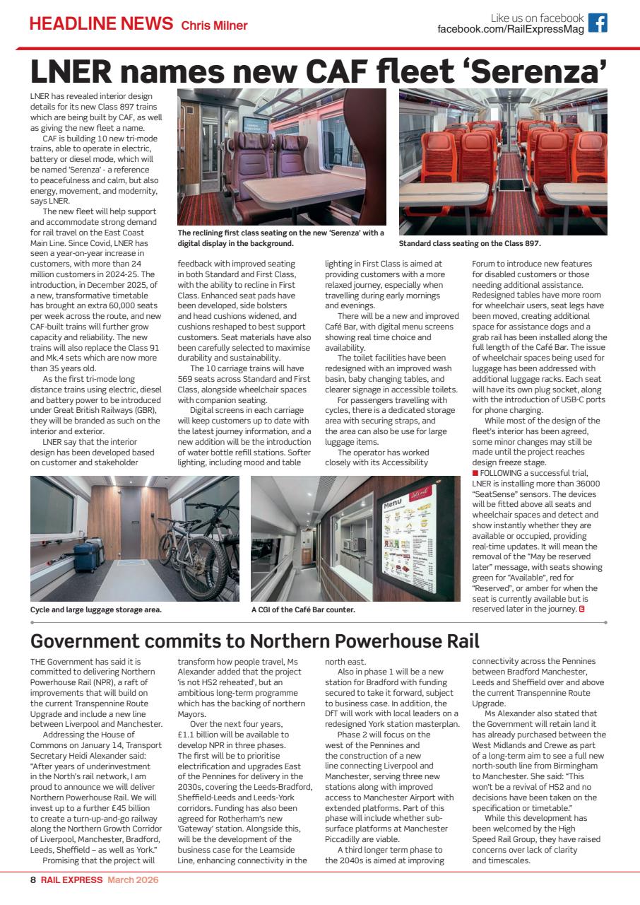 Rail Express Preview Pages