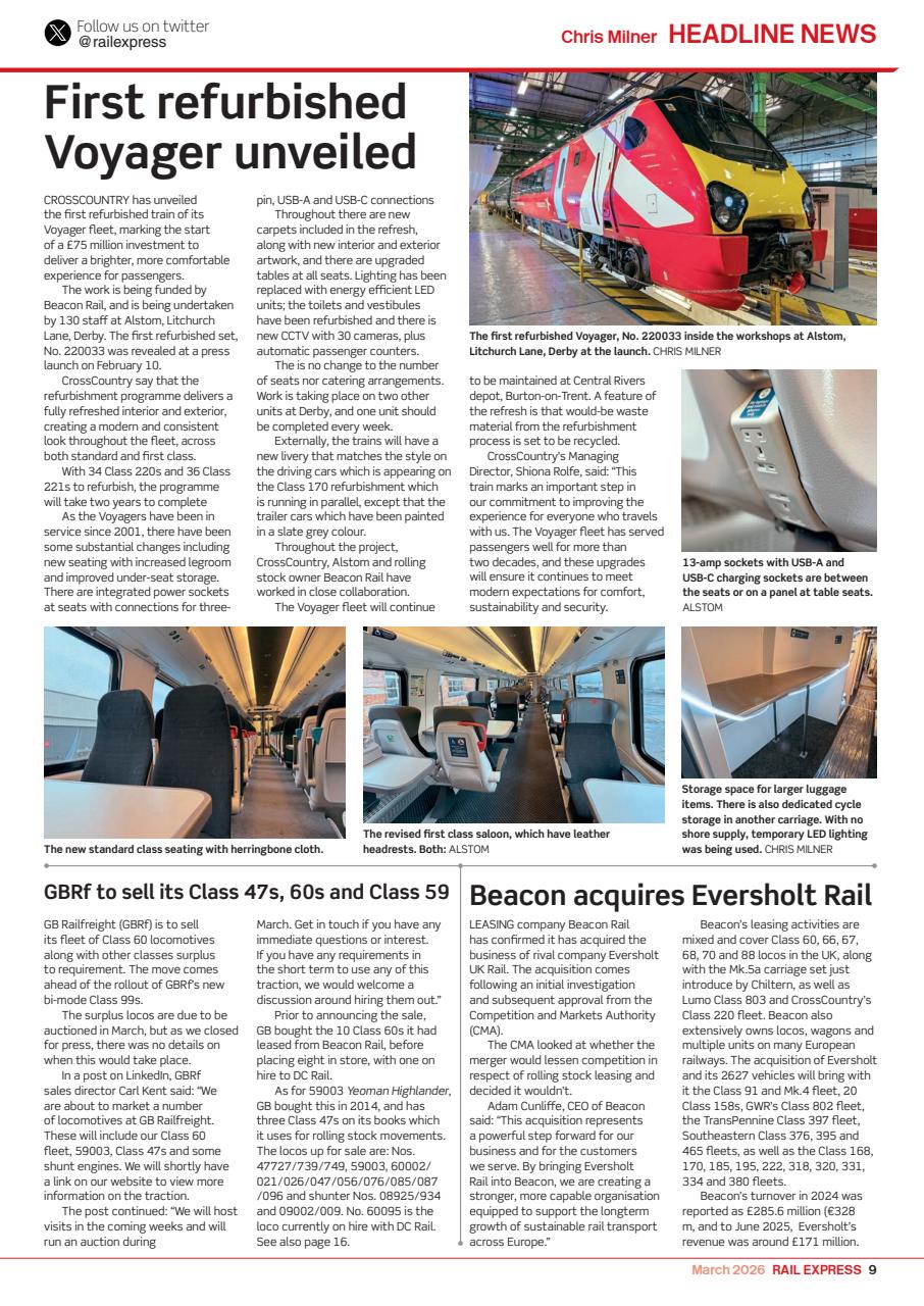 Rail Express Preview Pages