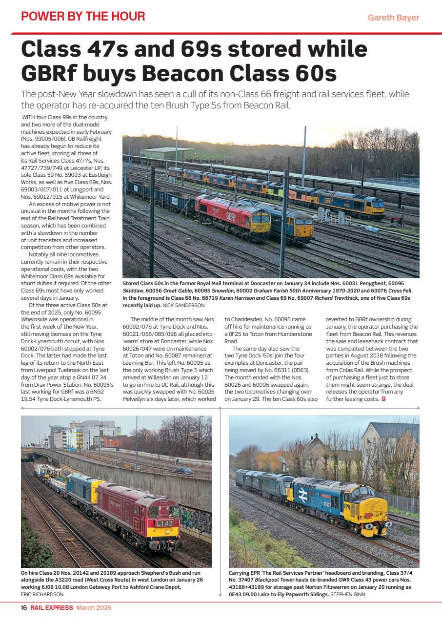 Rail Express Preview Pages