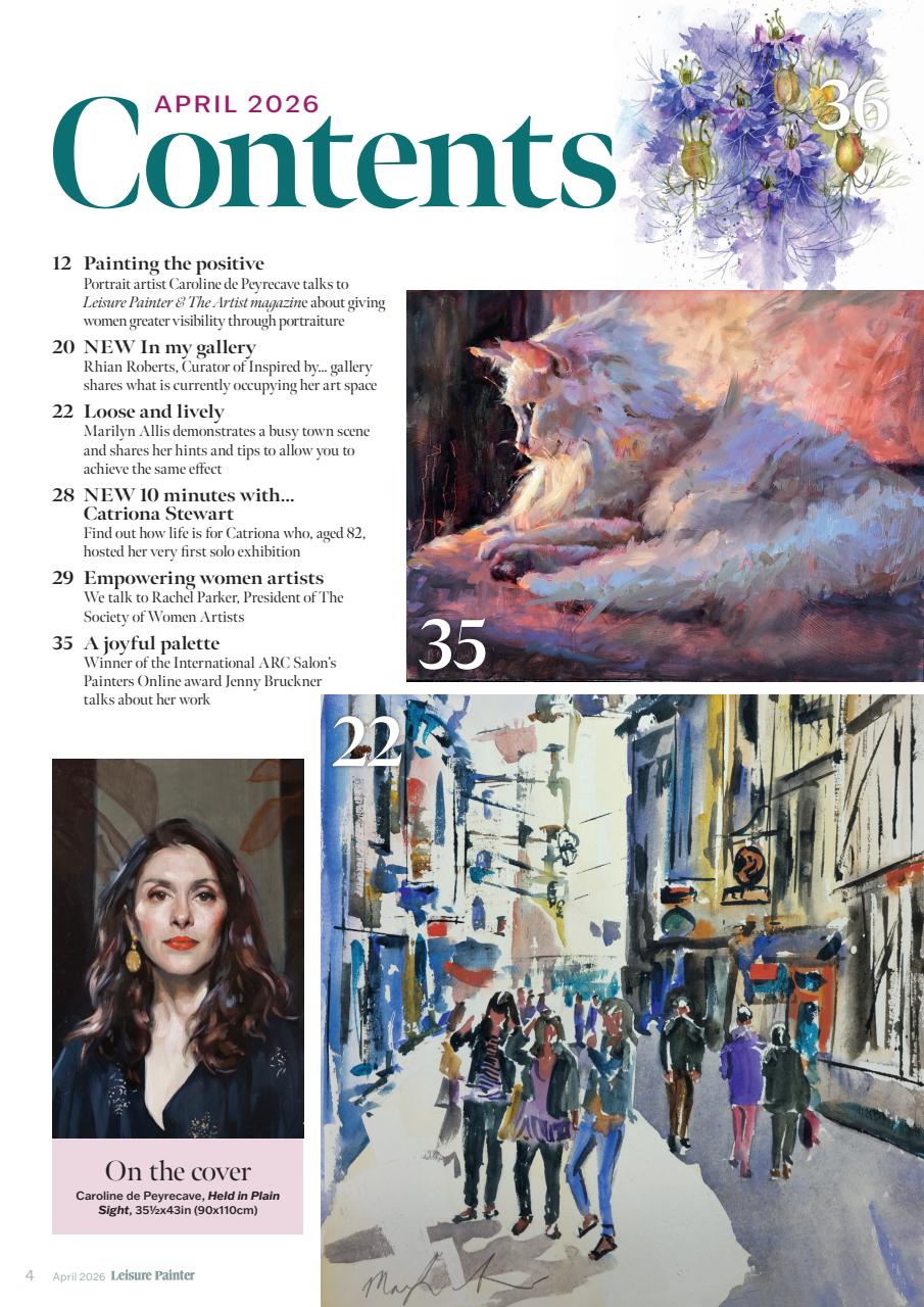 Leisure Painter & The Artist Preview Pages