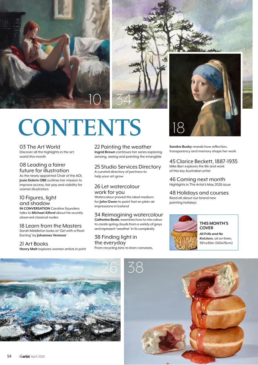 The Artist Preview Pages