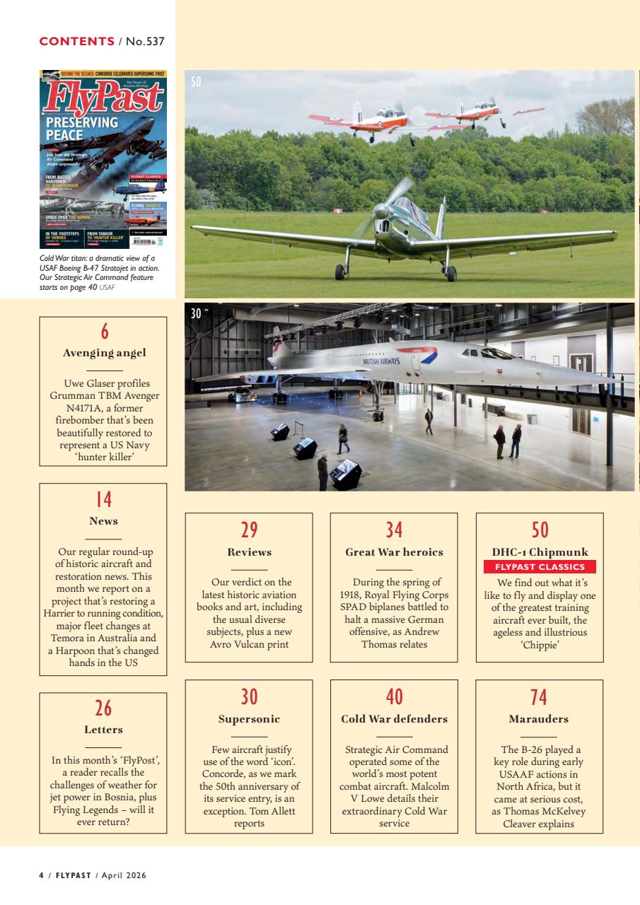 FlyPast Preview Pages
