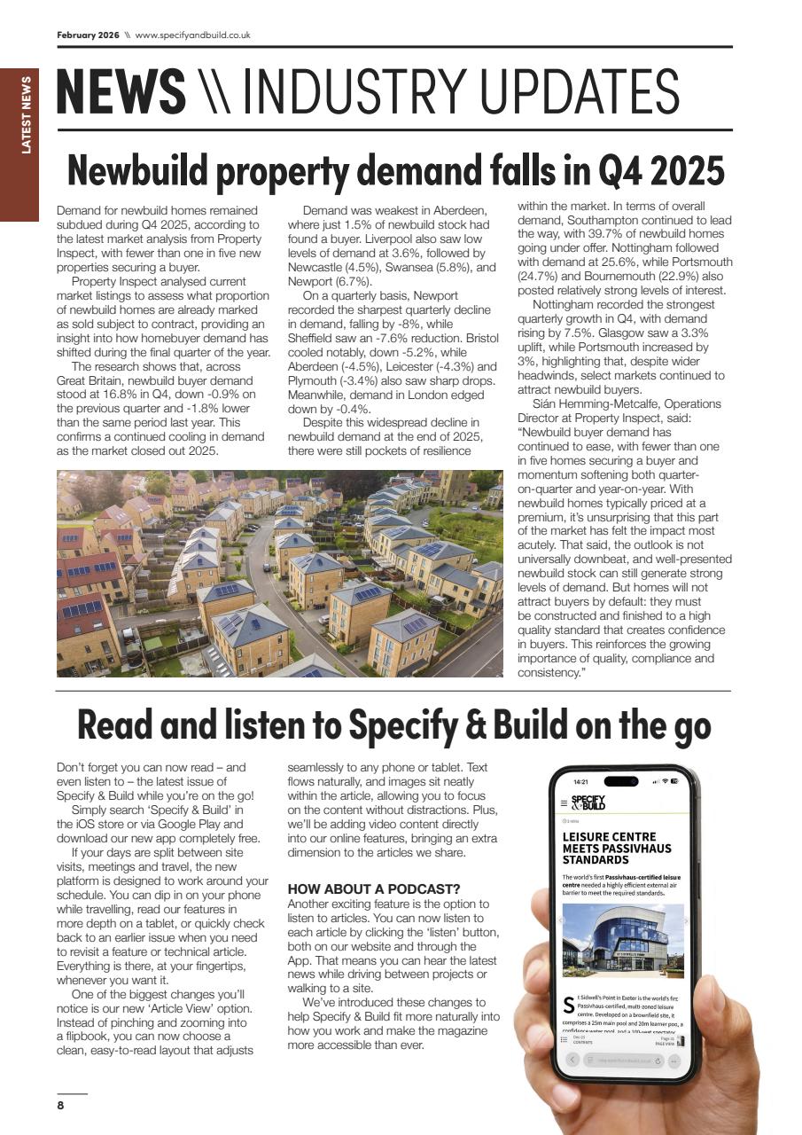 Specify & Build Preview Pages