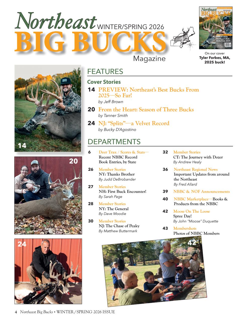 Northeast Big Bucks Preview Pages