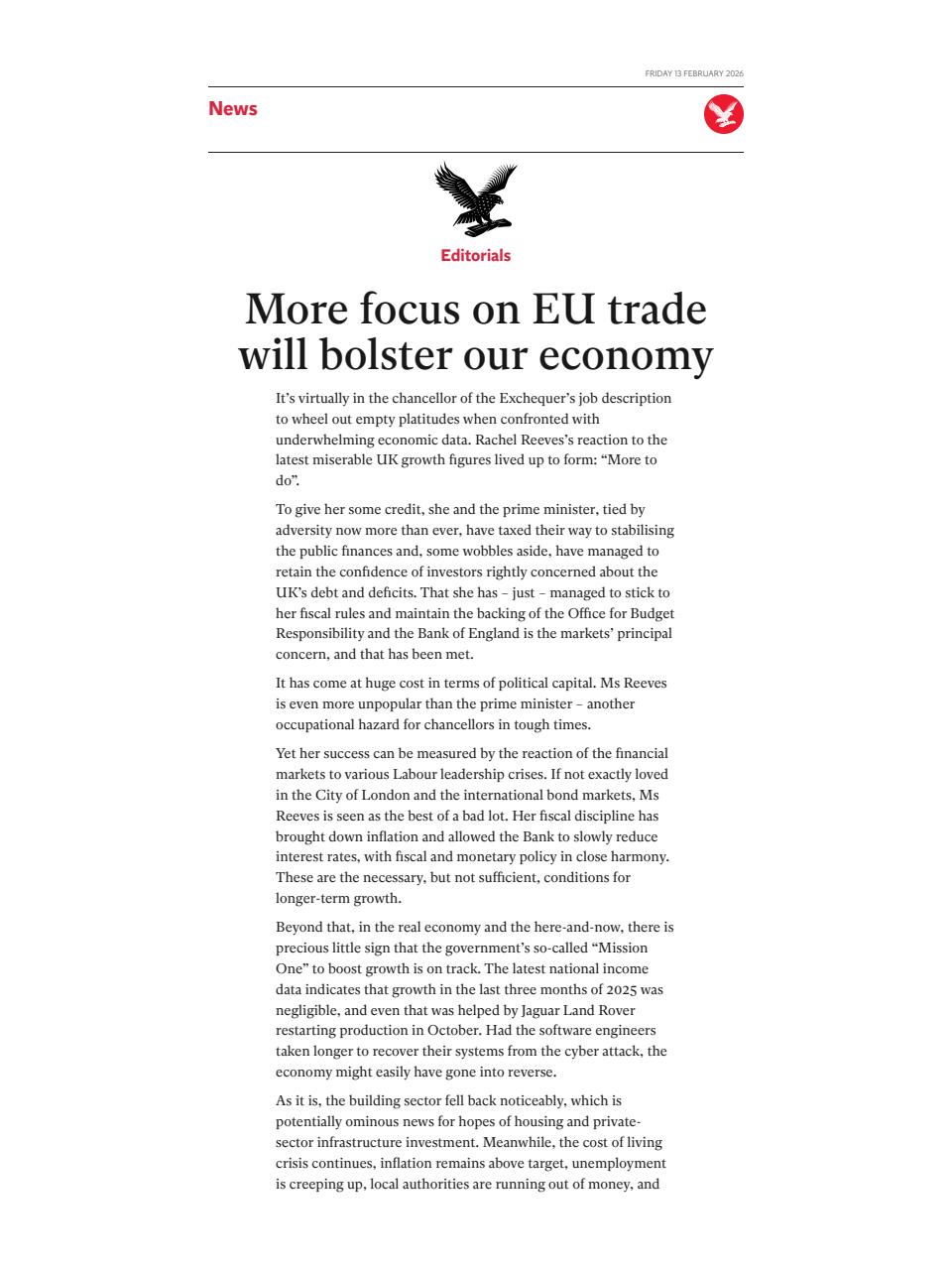 The Independent Daily Edition Newspaper Preview Pages