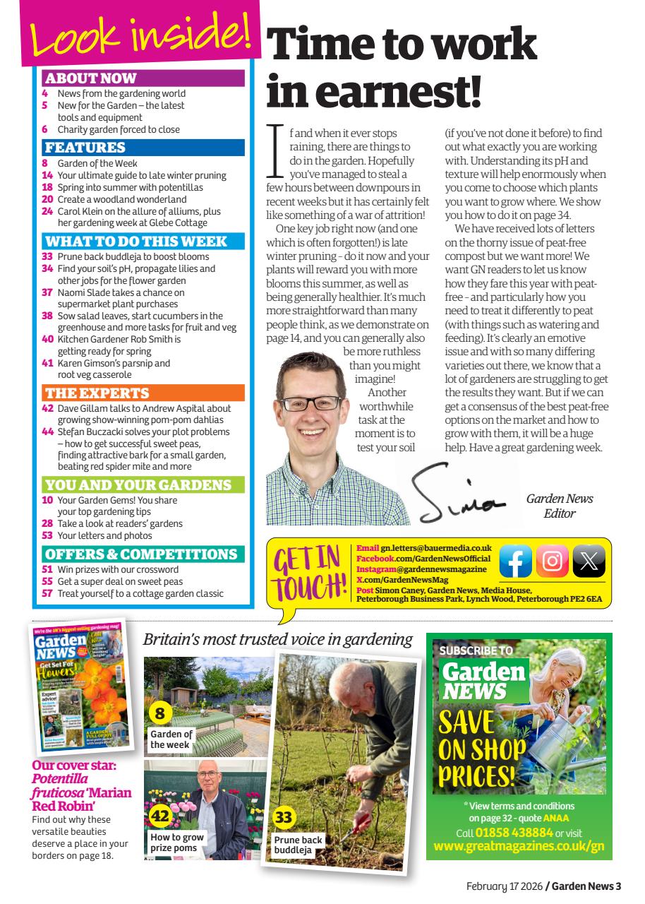 Garden News Preview Pages