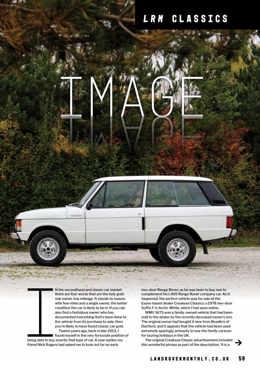 Land Rover Monthly Preview Pages