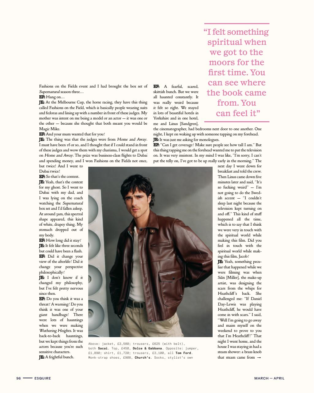 Esquire Preview Pages