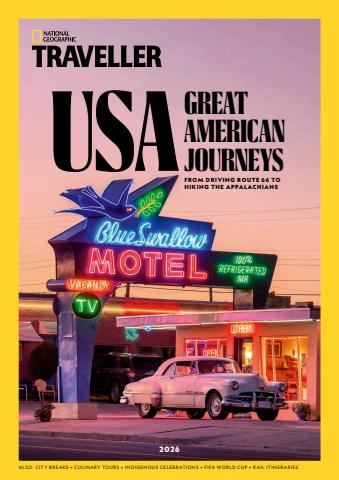 National Geographic Traveller UK issue USA Supplement