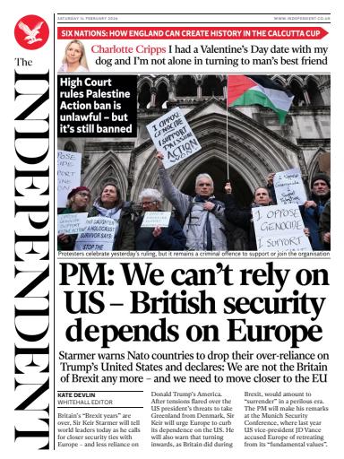 The Independent Daily Edition Newspaper issue 