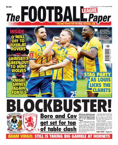 The Football League Paper issue 15th February 2026