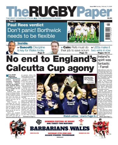 The Rugby Paper issue 15-Feb-2026