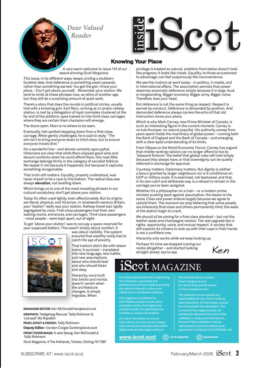 iScot Magazine Preview Pages
