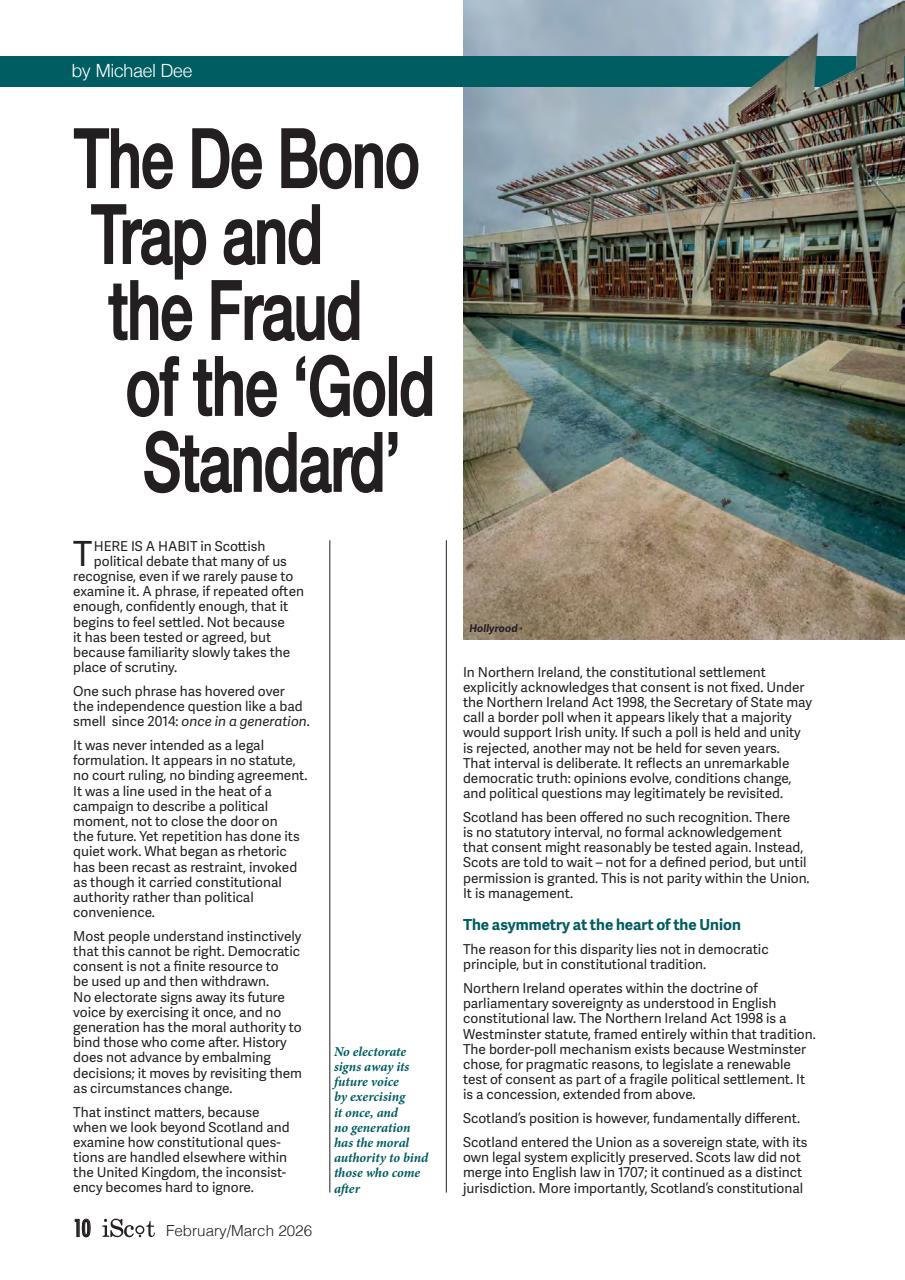 iScot Magazine Preview Pages