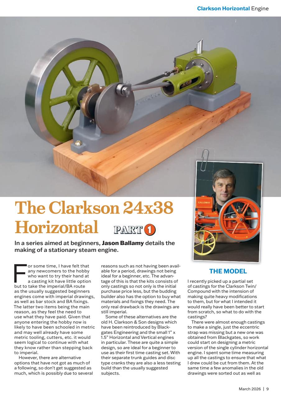 Model Engineer & Workshop Magazine Preview Pages