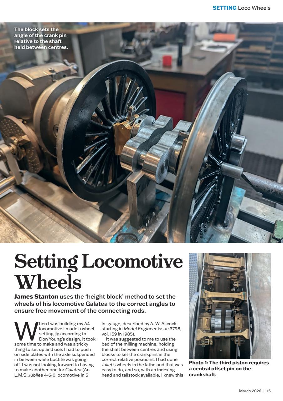 Model Engineer & Workshop Magazine Preview Pages