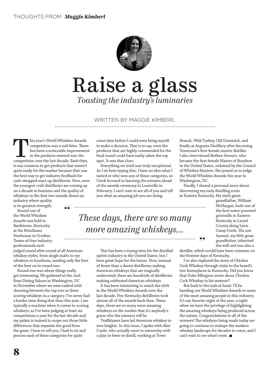 American Whiskey Magazine Preview Pages