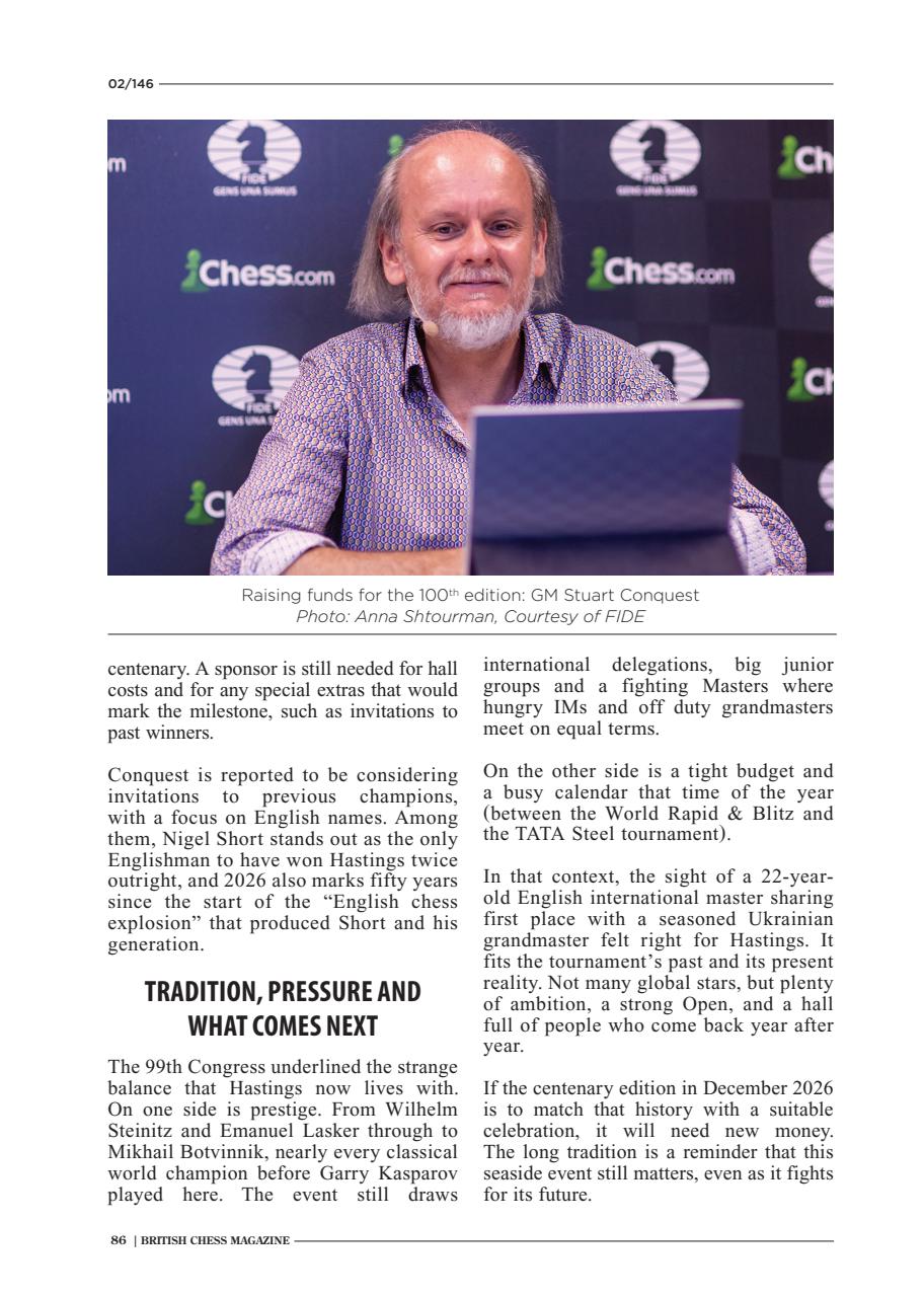 British Chess Magazine Preview Pages