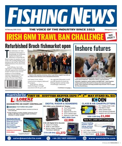Fishing News issue 19th February 2026