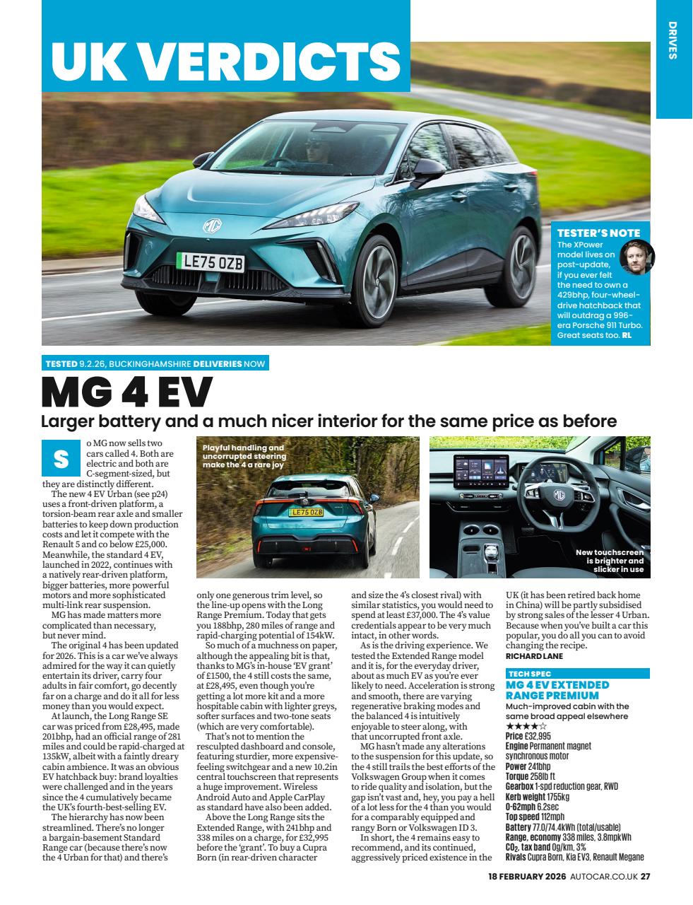 Autocar Preview Pages