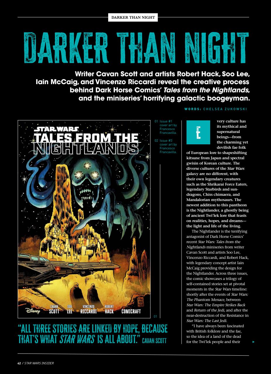 Star Wars Insider Preview Pages