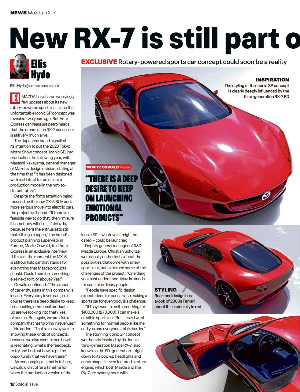 Auto Express Preview Pages