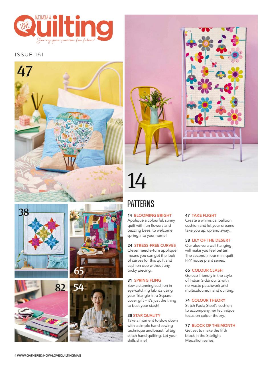 Love Patchwork & Quilting Preview Pages