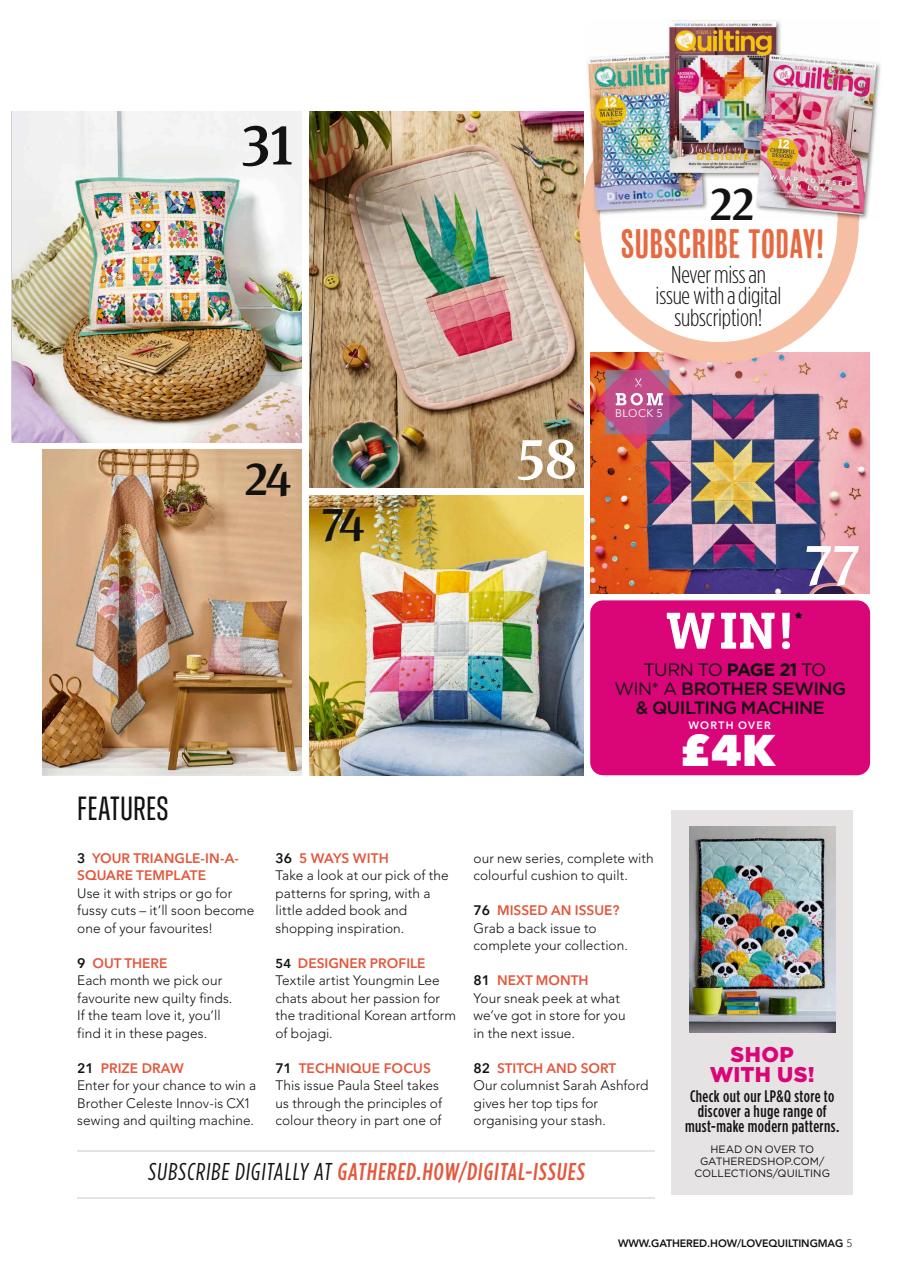 Love Patchwork & Quilting Preview Pages