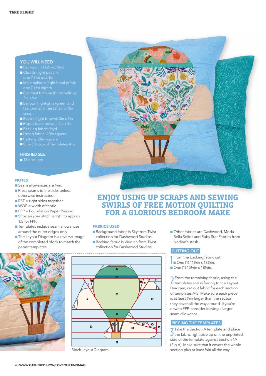 Love Patchwork & Quilting Preview Pages