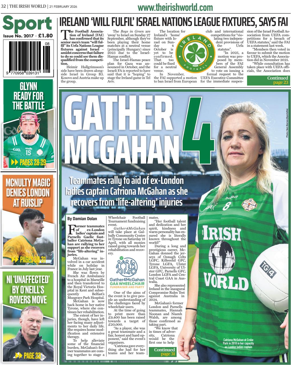 Irish World Preview Pages