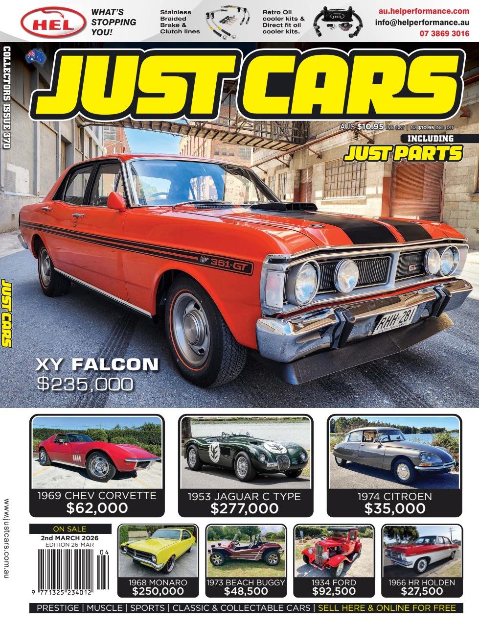 JUST CARS Preview Pages