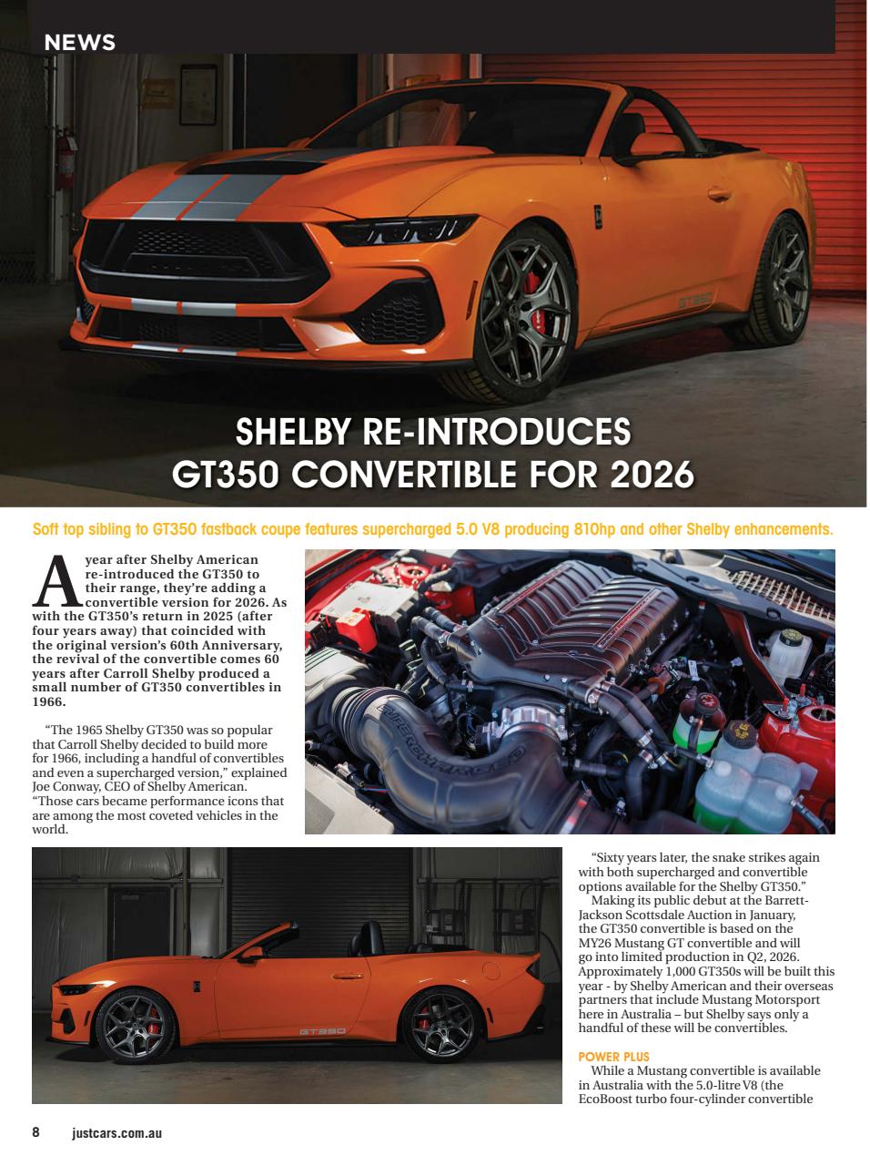 JUST CARS Preview Pages