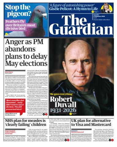 The Guardian Newspaper issue Tuesday, 17 February 2026
