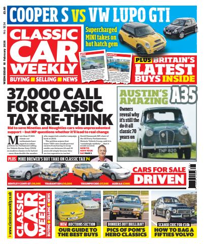 Classic Car Weekly issue 18 February 2026