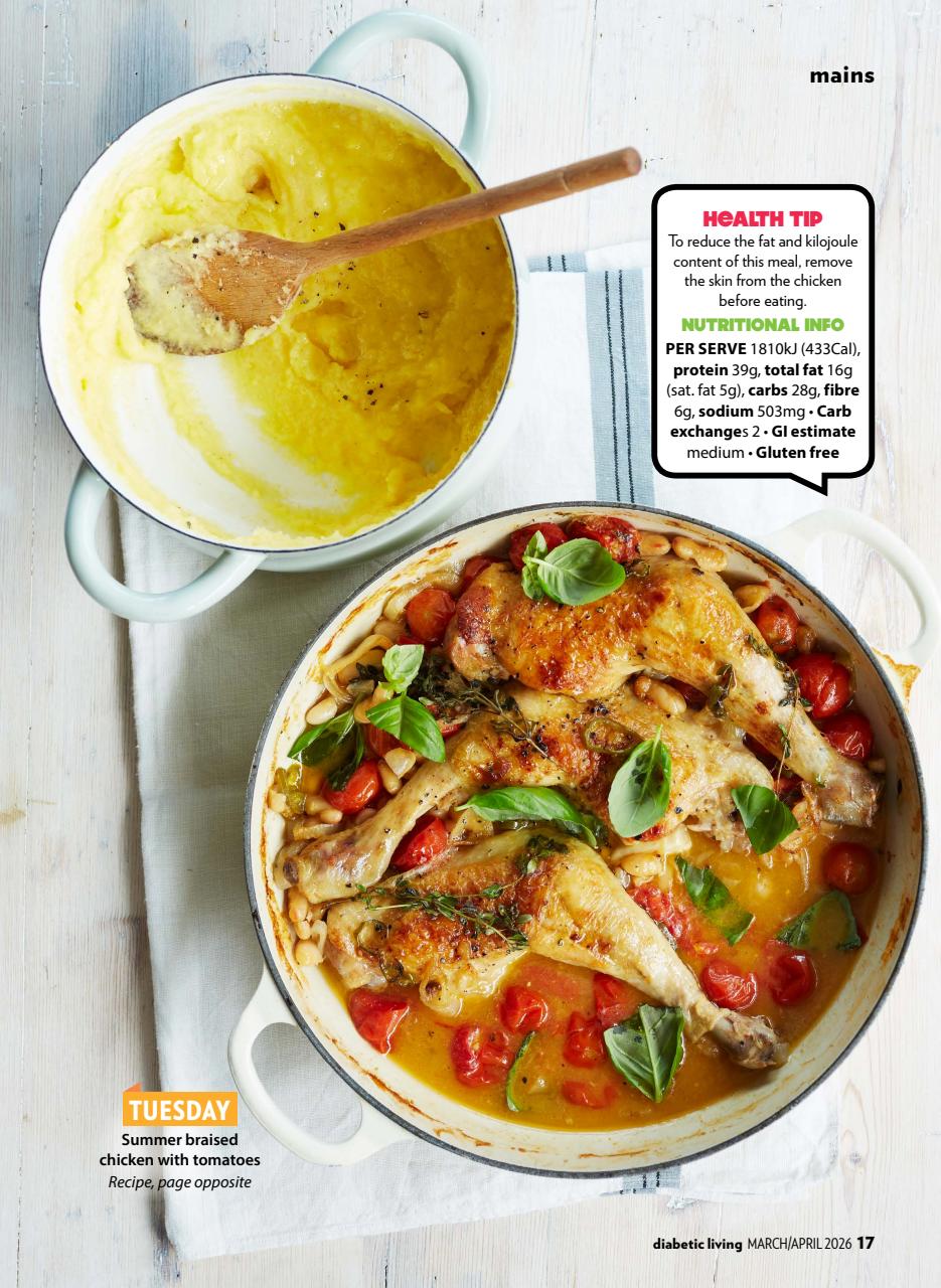 Diabetic Living Preview Pages