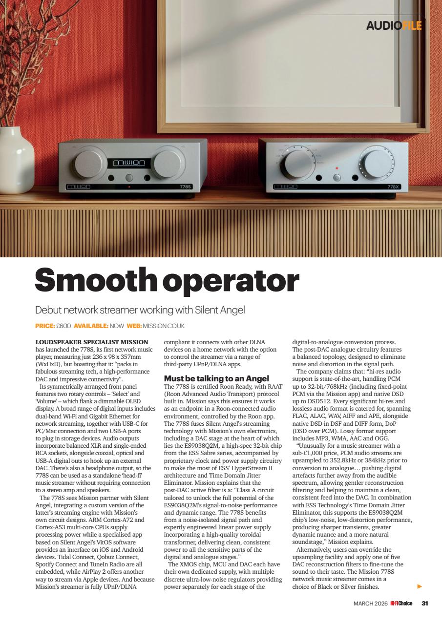 Hi-Fi Choice Preview Pages